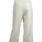 REISS Cream Cargo Belted Trouser Pants Size 10