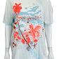 MOTHER Tropical Beach Tee Size M