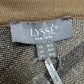 LYSSE' NWT Brown Plaid Poncho Size O/S