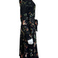 nanette by Nanette Lepore Black Floral Dress Size 2