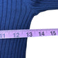 philosophy NWT Navy Ribbed Turtleneck Size S