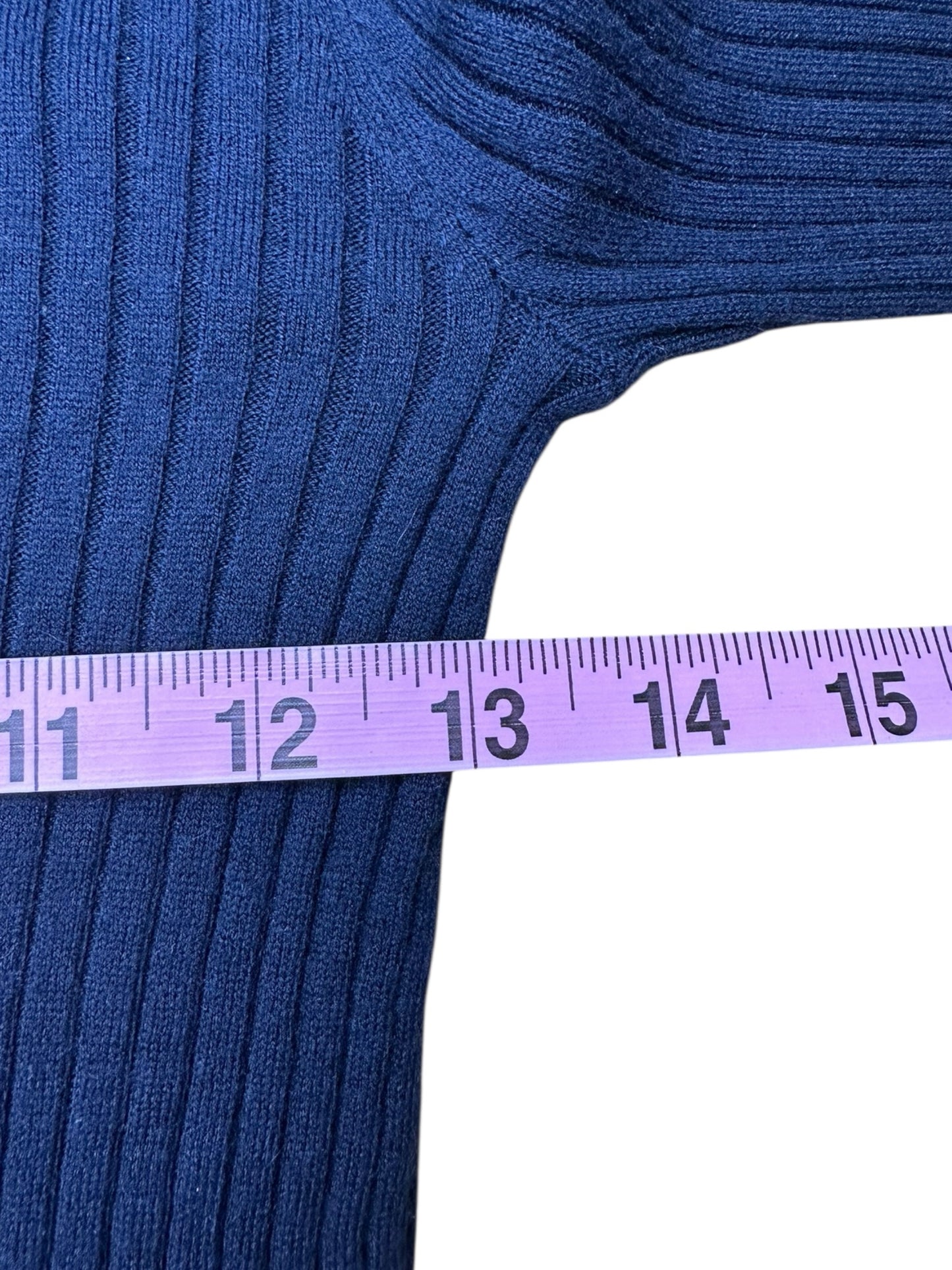 philosophy NWT Navy Ribbed Turtleneck Size S