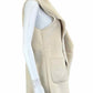 DOLCE CABO Cream Vegan Suede Vest Size L