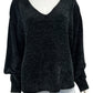 Tommy Bahama Black Chenille Sweater Size L
