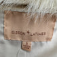 GIBSON LATIMER White Faux Fur Vest Size S