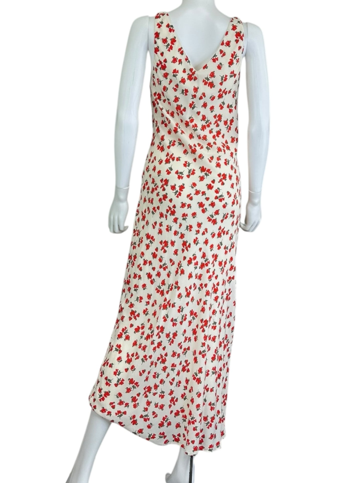Z SUPPLY Red Floral Print Sundress Size S