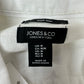 Jones & Co White Casual Jacket Size M