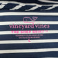 vineyard vines Navy Striped The Shep Shirt Size L