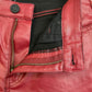 KUT from the Kloth NWT Burgundy Coated Kelsey Crop Boot Jeans Size 6