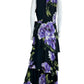 alex marie Black Floral Dress Size 12