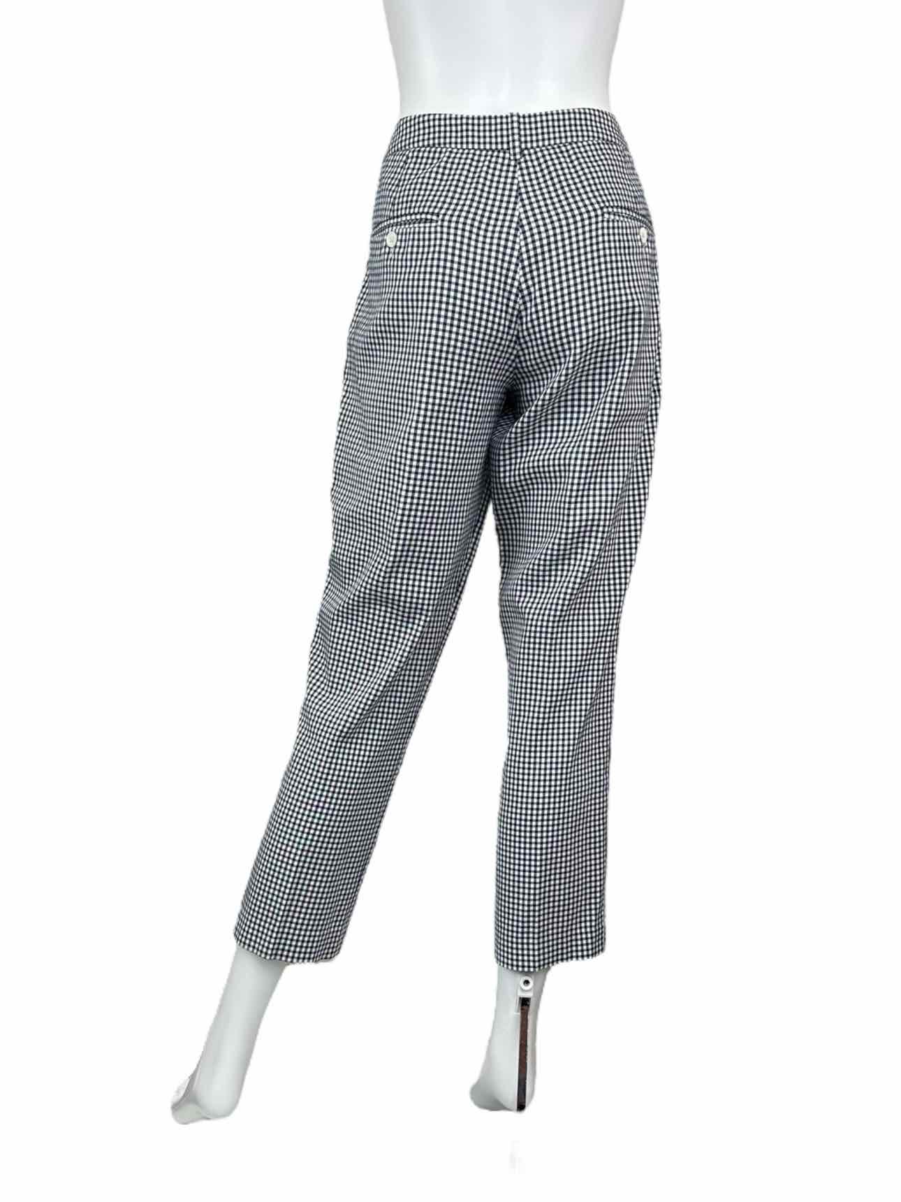 MICHAEL KORS Blue Gingham Check Pants Size 6