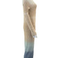 Ann Taylor Striped Ombre Sweater Dress Size S