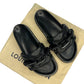 Louis Vuitton Black Sunset Flat Comfort Mule Size 37.5