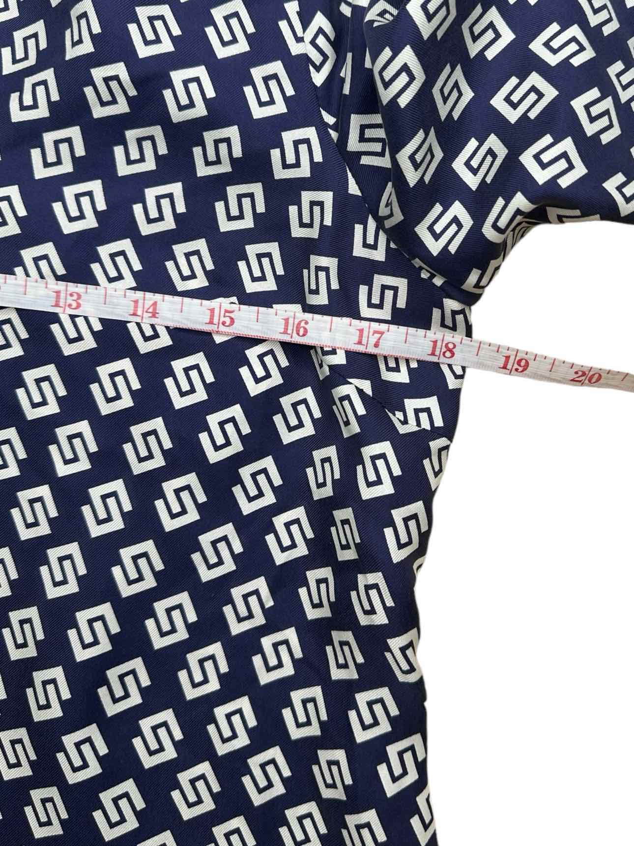 Julie Brown NWT Navy PREPPY PALM Silk Print Dress Size 2 Julie Brown NWT Navy PREPPY PALM Silk Print Dress Size 2
