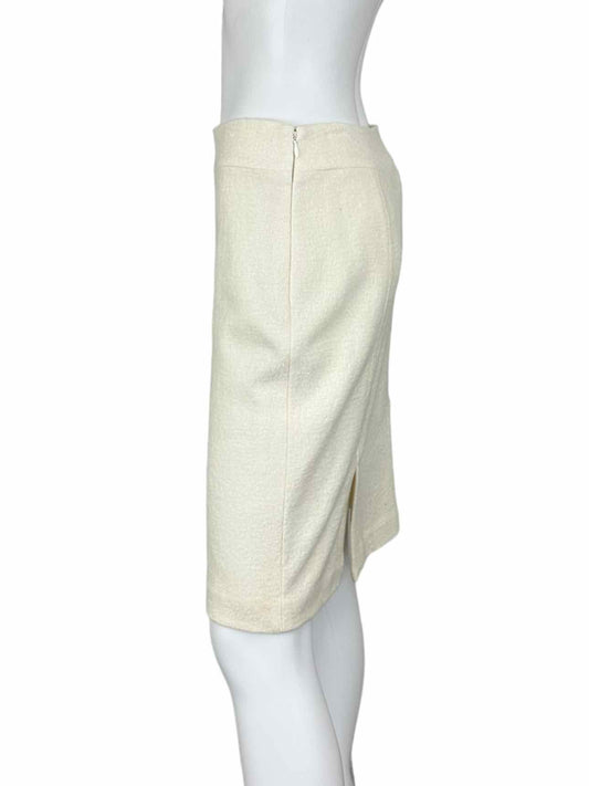 Banana Republic NWT Cream Wool Pencil Skirt Size 2P