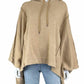 see by Chloe Tan Hooded Poncho Size M