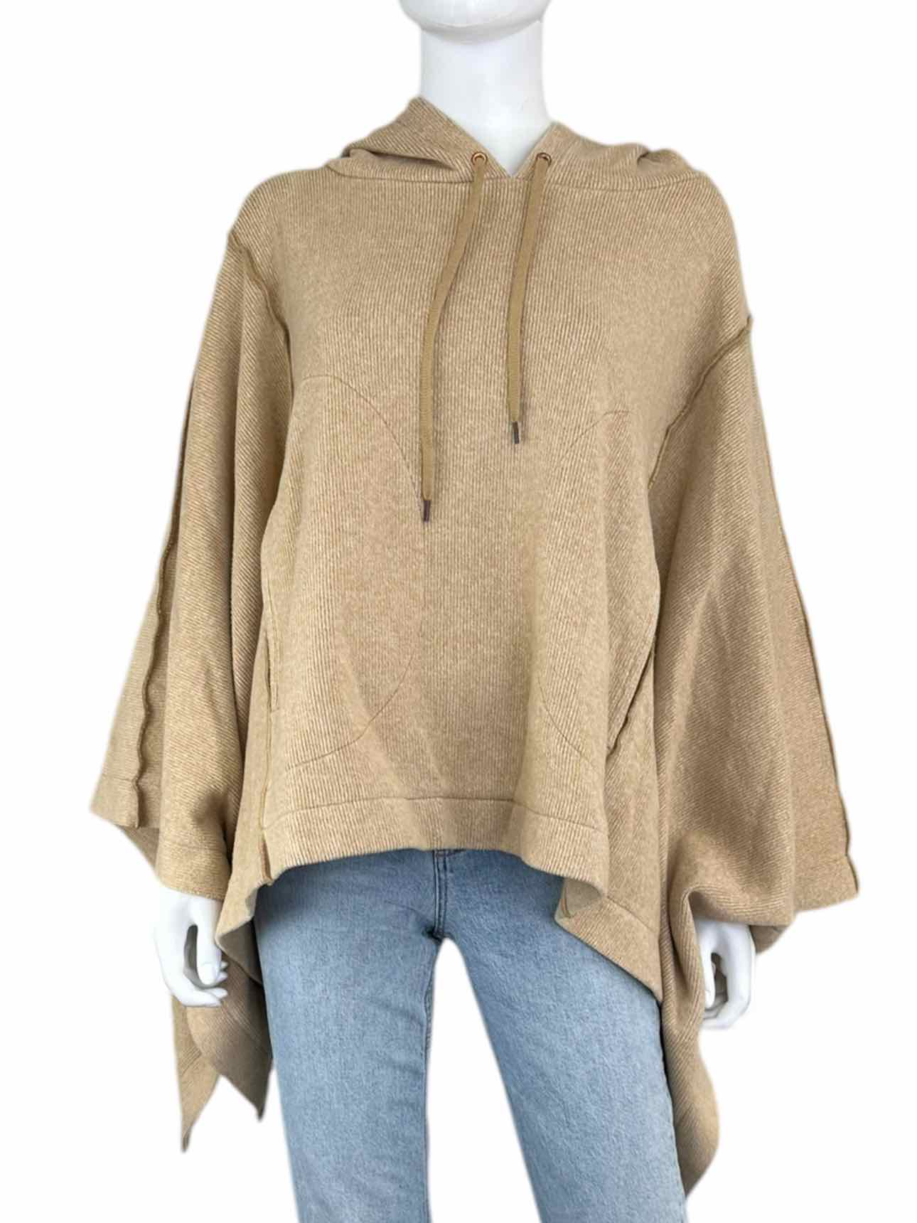 see by Chloe Tan Hooded Poncho Size M