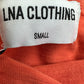 LNA Orange Casual Dress Size S
