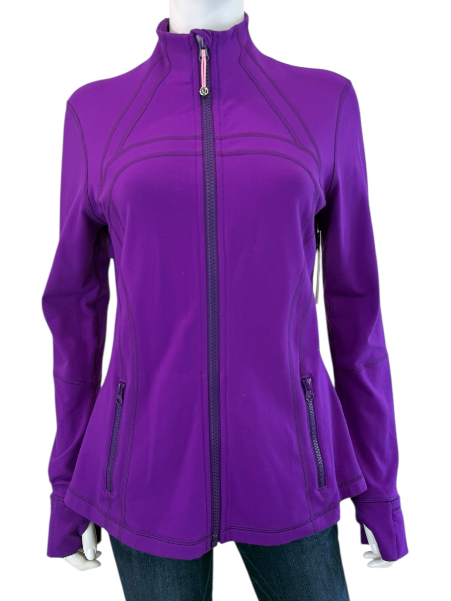 Lululemon Purple Define Jacket Active Outerwear Size 12