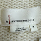 Anthropologie NWT Ivory Sweater Size M