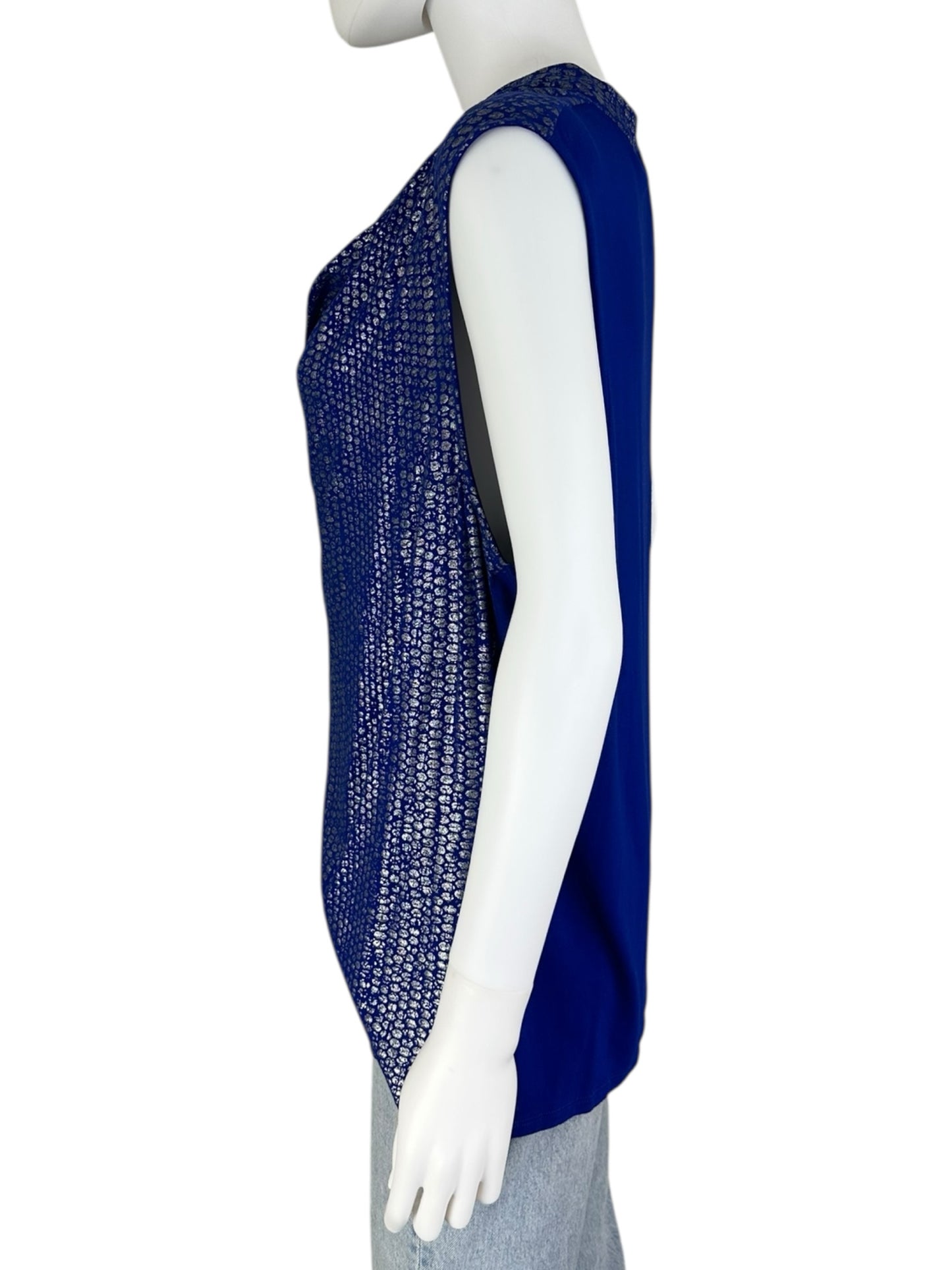 Isabella DeMarco NWT Navy Tank Size XL