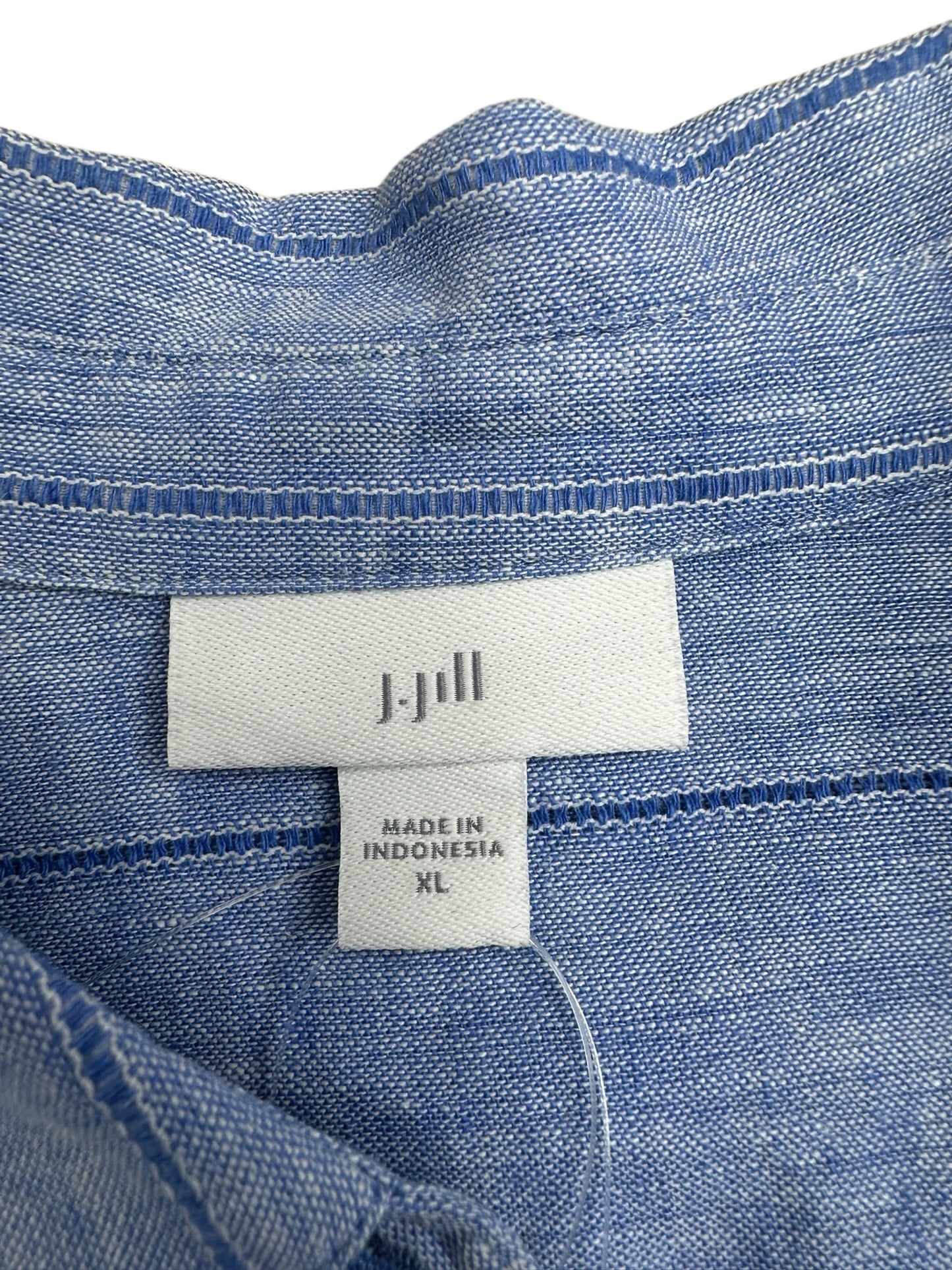 J. Jill Blue Button down Size XL
