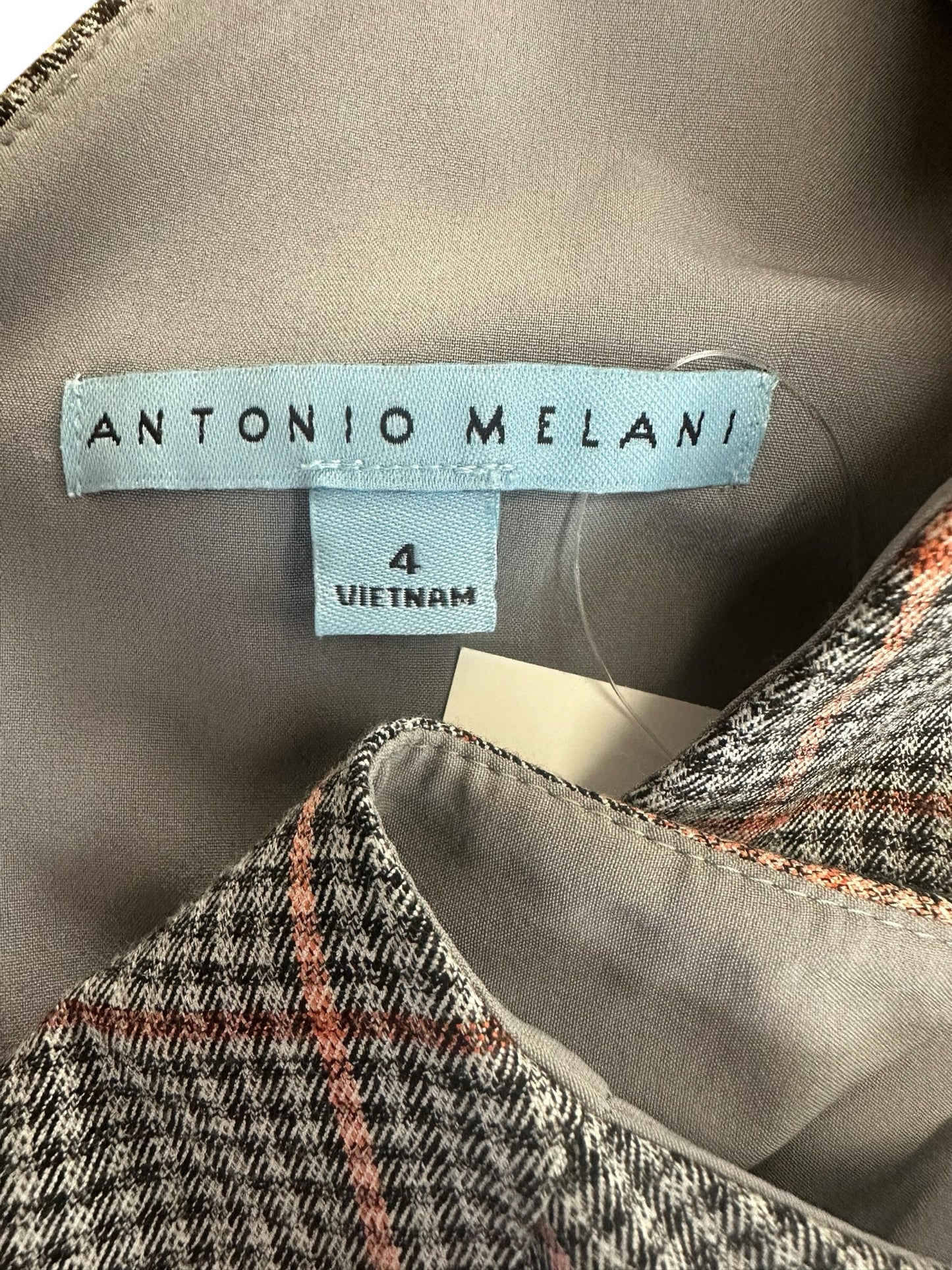ANTONIO MELANI Gray Dress Size 4