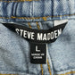 STEVE MADDEN NWT Keenie Side Snap Denim Jeans Size L