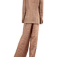 LAFAYETTE 148 NEW YORK Orange Linen 2 PC Blazer Set Size 10