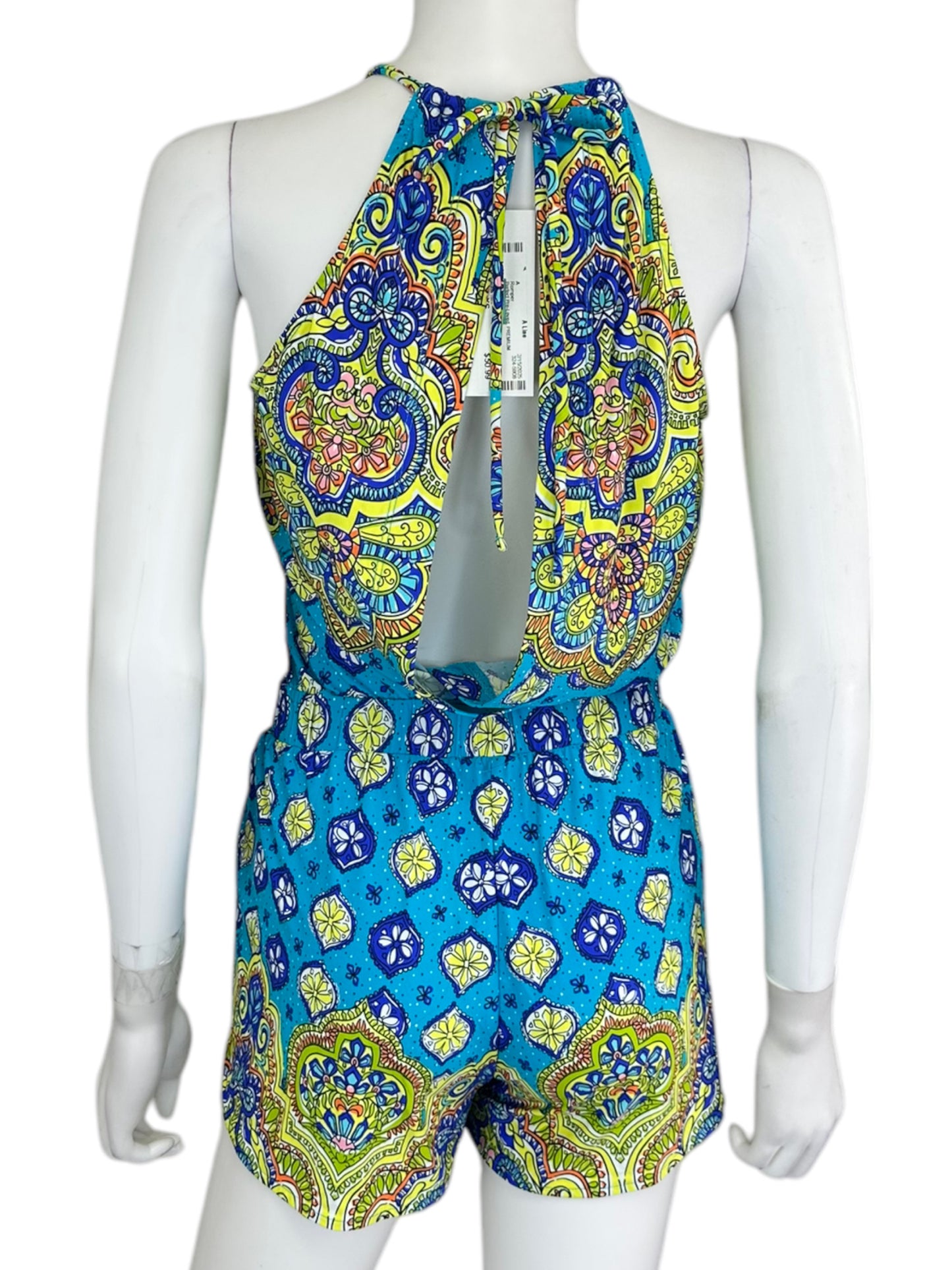 trina turk Corsica Romper Swim Cover Size XS