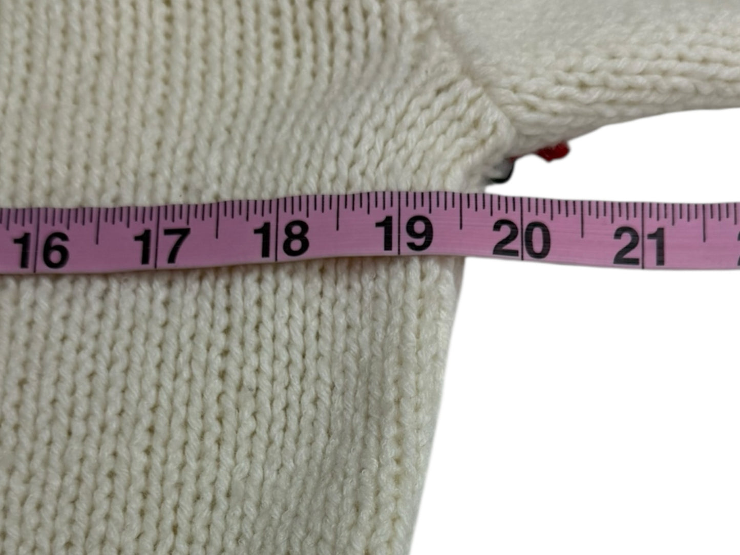 Anthropologie NWT Ivory Sweater Size M