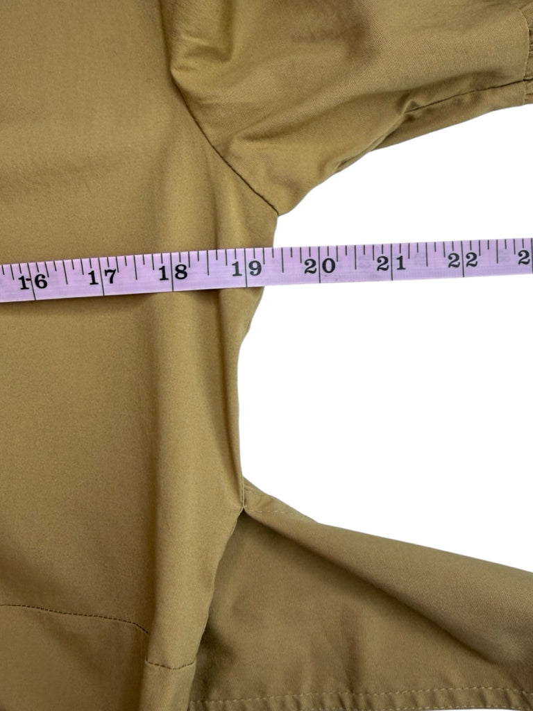 VERONICA BEARD Khaki Button-Down Mini Dress Size 12