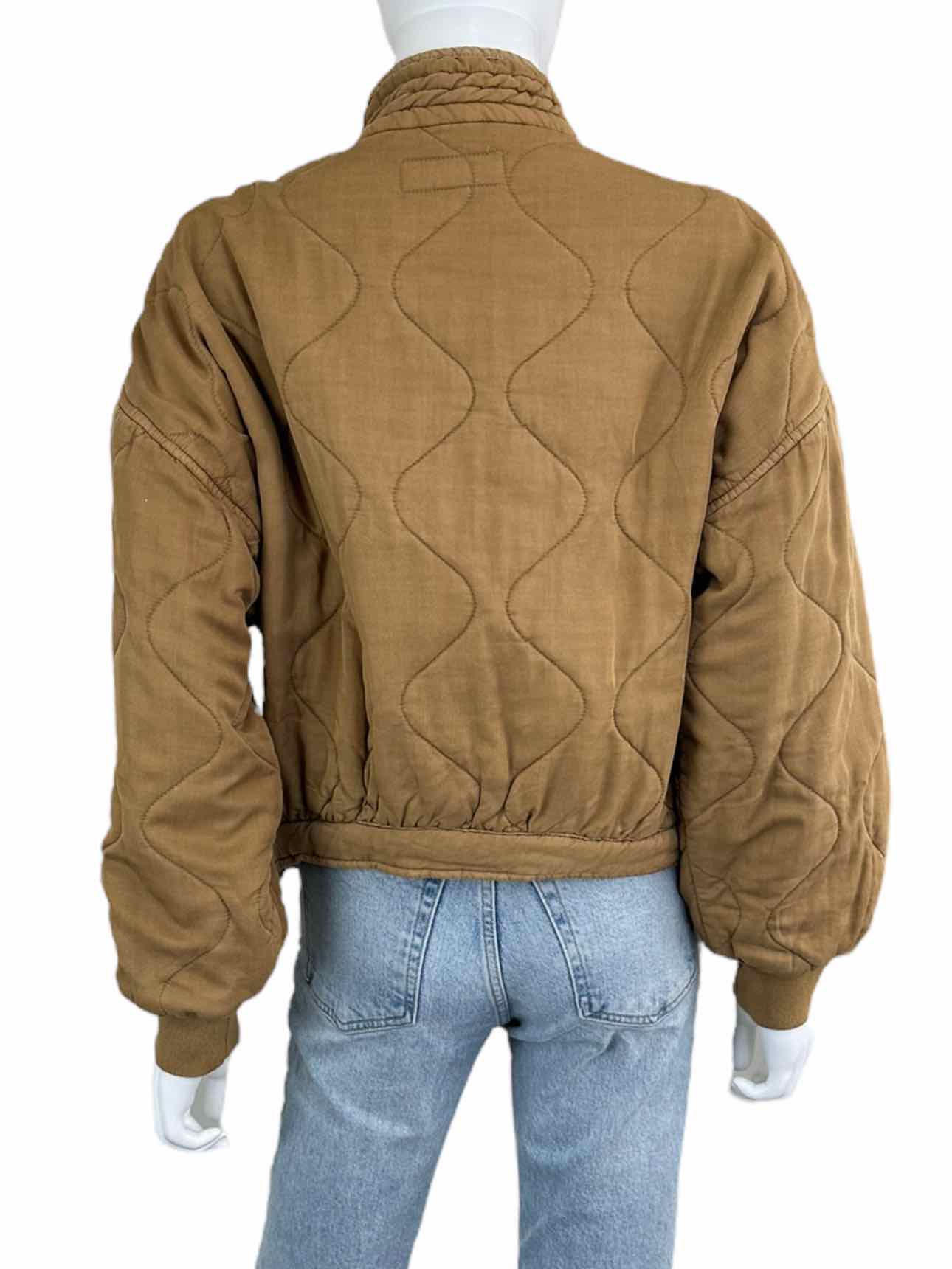 blank nyc Brown Quilted Jacket Size XS