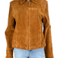 John Paul Richard Brown Suede Jacket Size L