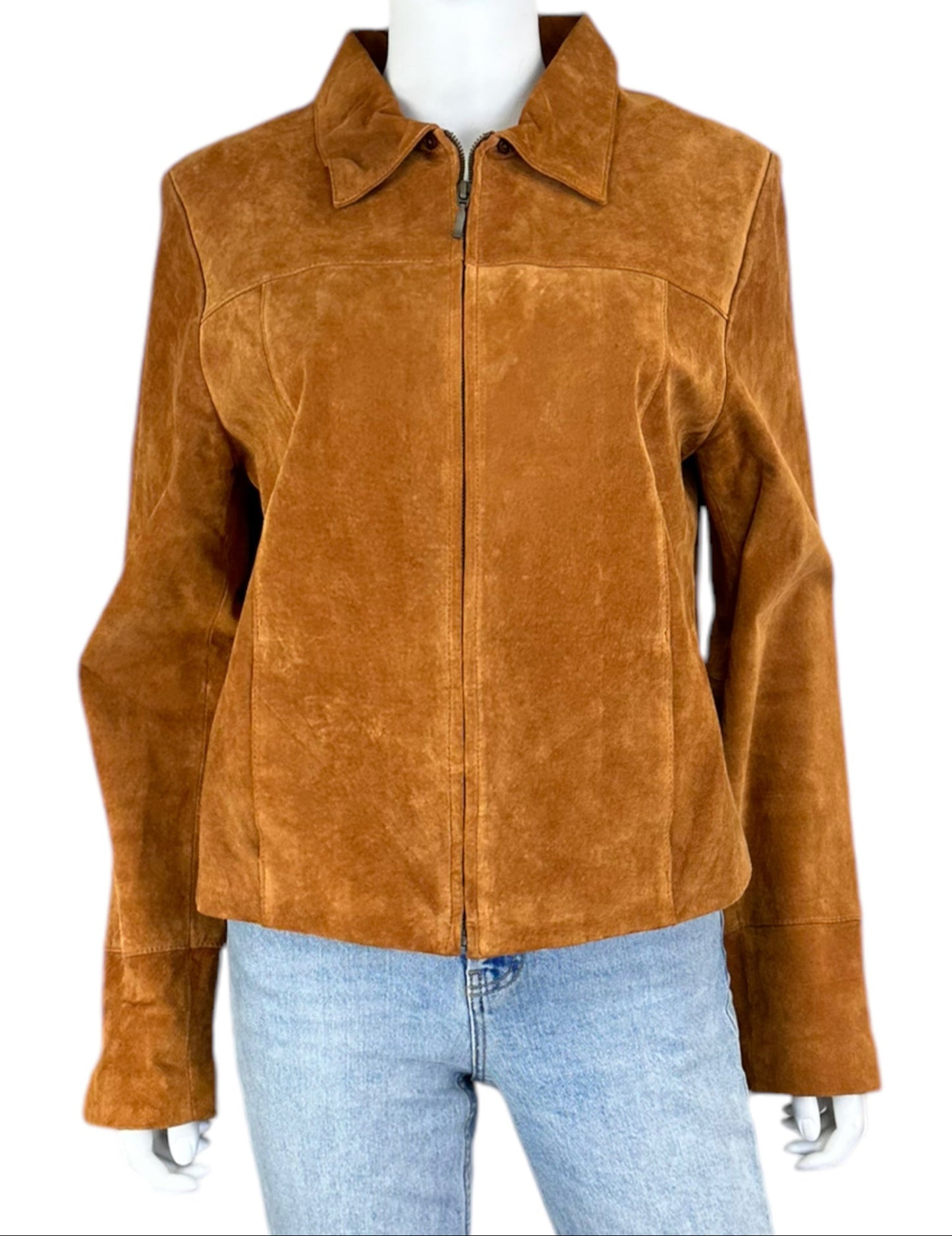 John Paul Richard Brown Suede Jacket Size L