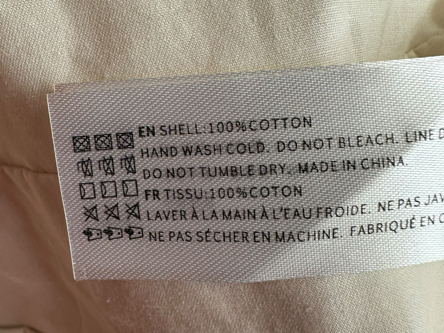 en saison Beige Midi Dress Size XS