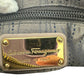 Salvatore Ferragamo Grey Purple Purse