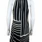 Trina Turk Black and White Halter Dress Size 2