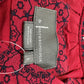 Anthropologie Red Print Mini Dress Size S