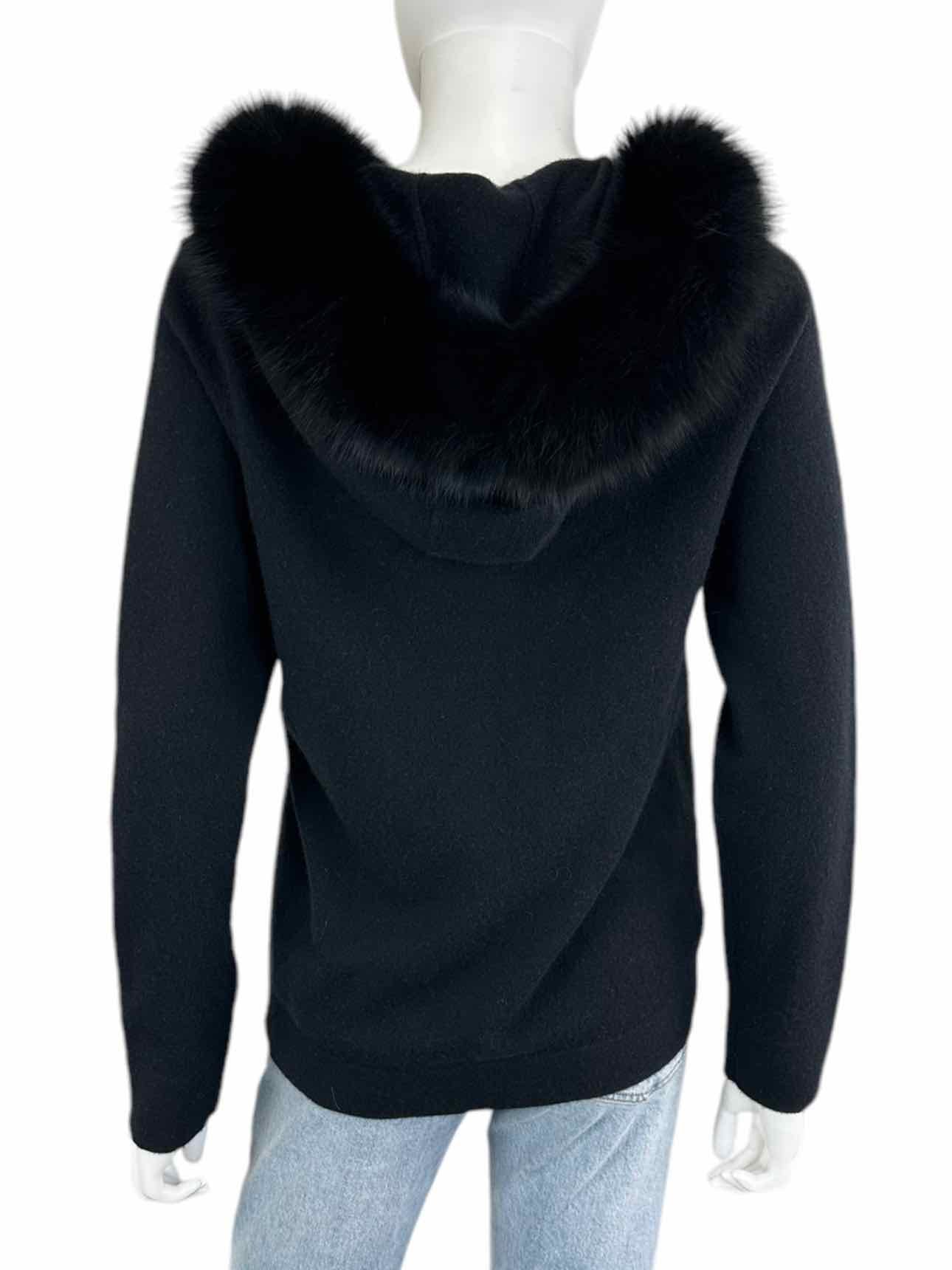 Elena Solano 100% Cashmere Fur Jacket Size S