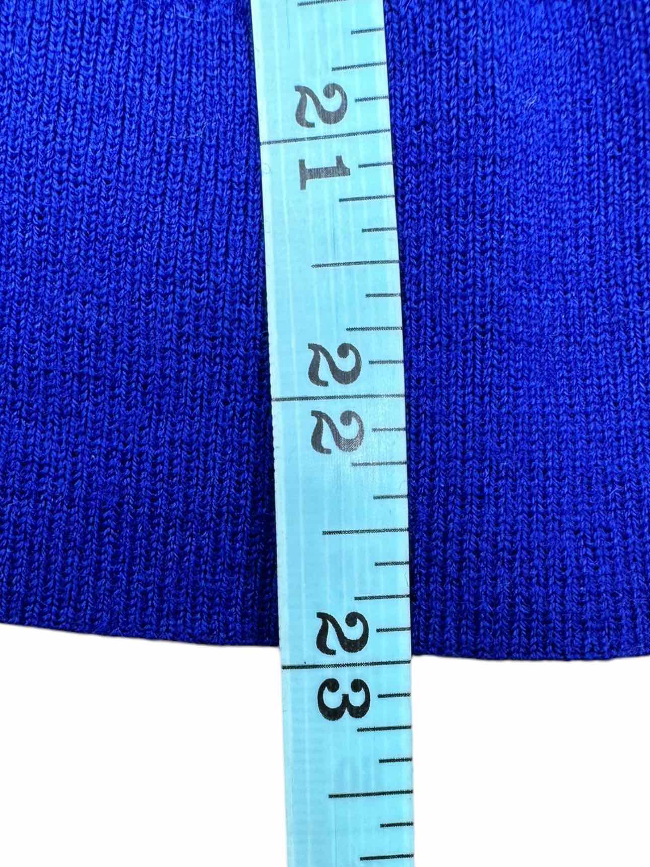 BANANA REPUBLIC 100% Merino Wool Blue Sweater Size S