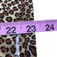 Norma Kamali Brown Leopard Print Knit Top Size L