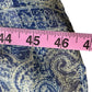 Iris Setlakwe Blue Paisley Maxi Dress Size 6