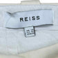 REISS Cream Cargo Belted Trouser Pants Size 10