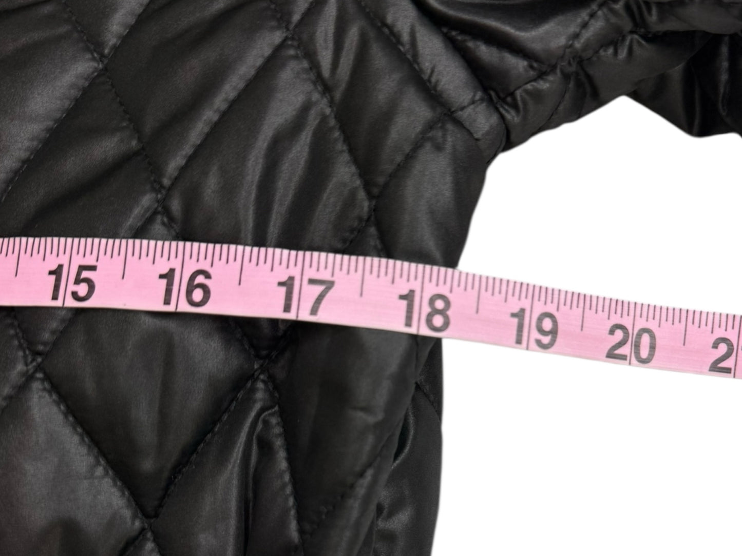 Kate Spade NWT Black Quilted Coat Size S