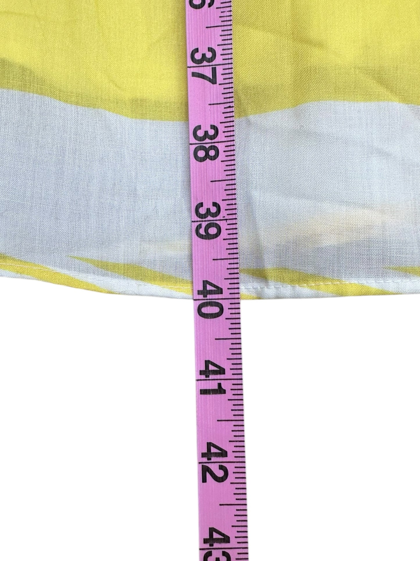 All About May NWT Yellow Puff Sleeve Maxi Dress Size 6