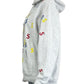 Supreme Gray Embroidered S Hoodie Size S