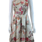 VINCE CAMUTO Metallic Floral Jacquard Mini Dress Size 4