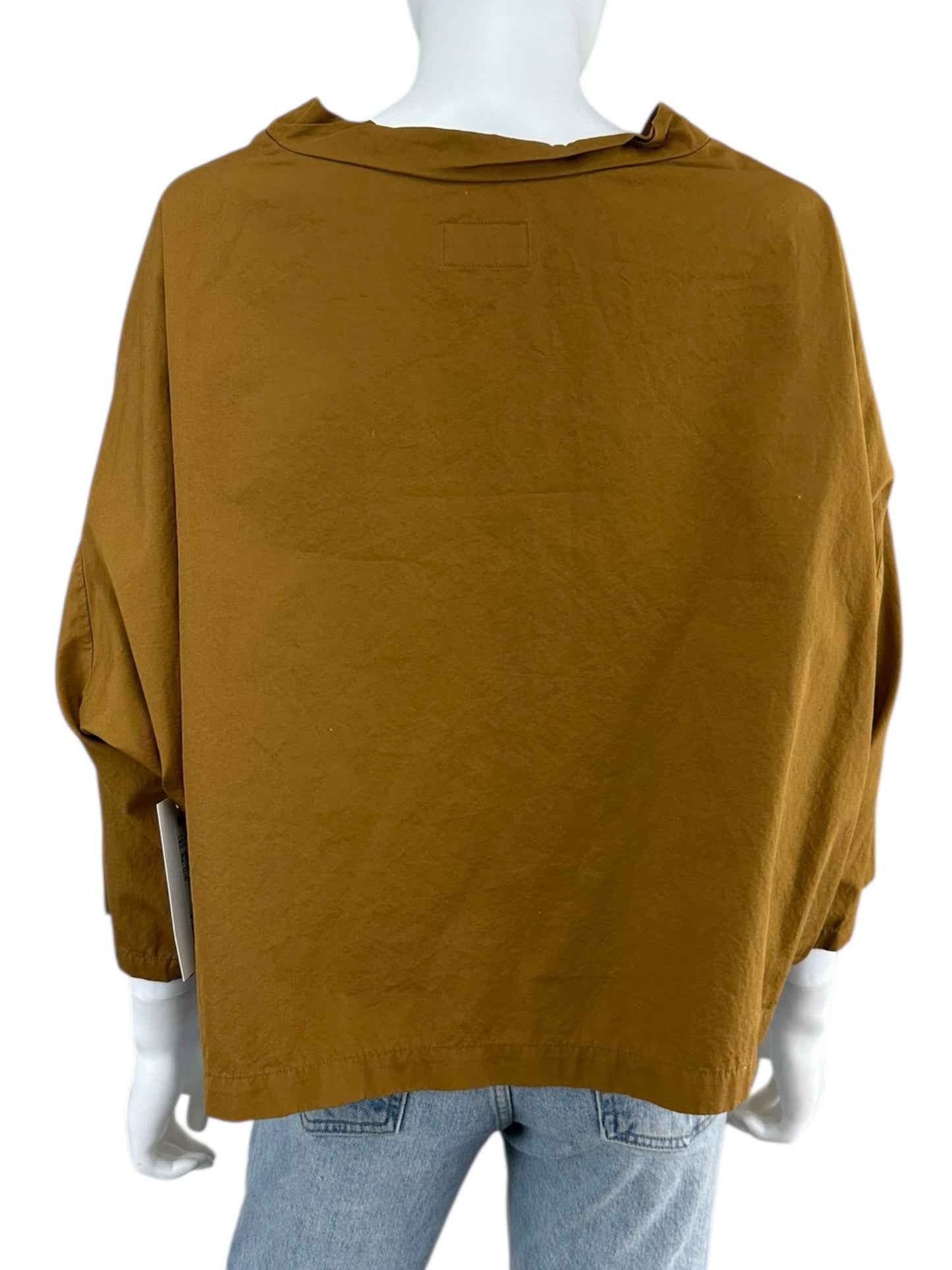 GALLEGO DESPORTES Brown Blouse Size O/S