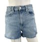 PAIGE Light Wash Denim Shorts Size 27